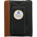 Two Tone Leather Money Clip